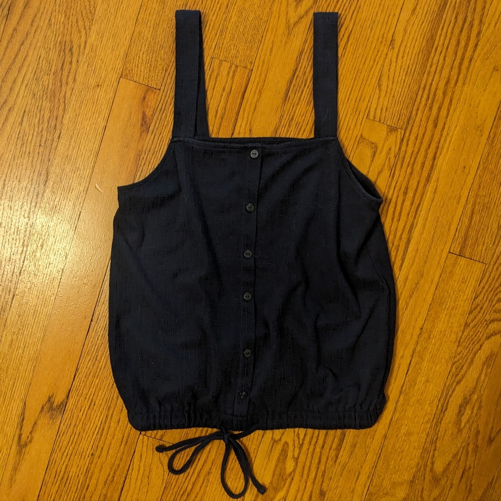 LOFT Navy Blue Knit Top